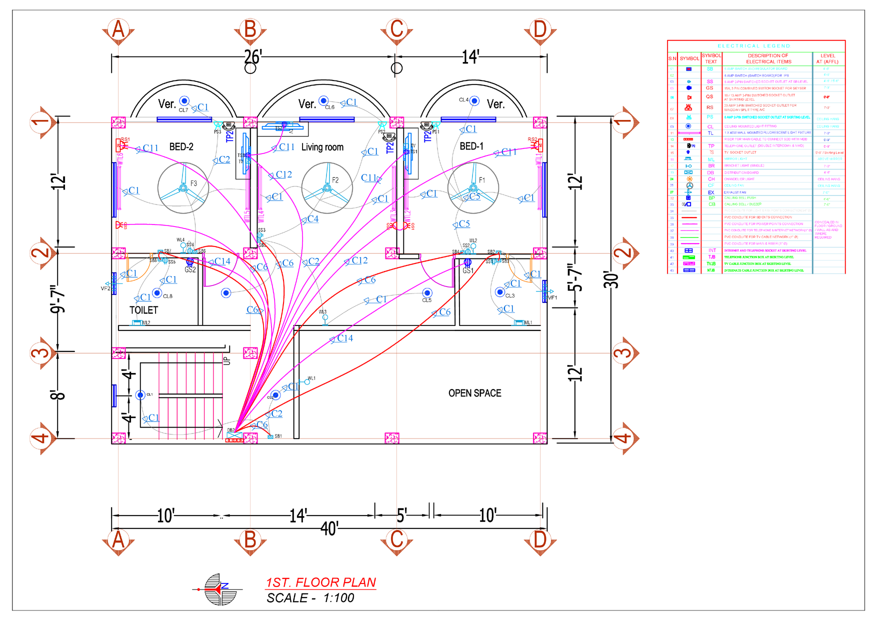 Electical Single Line Diagram